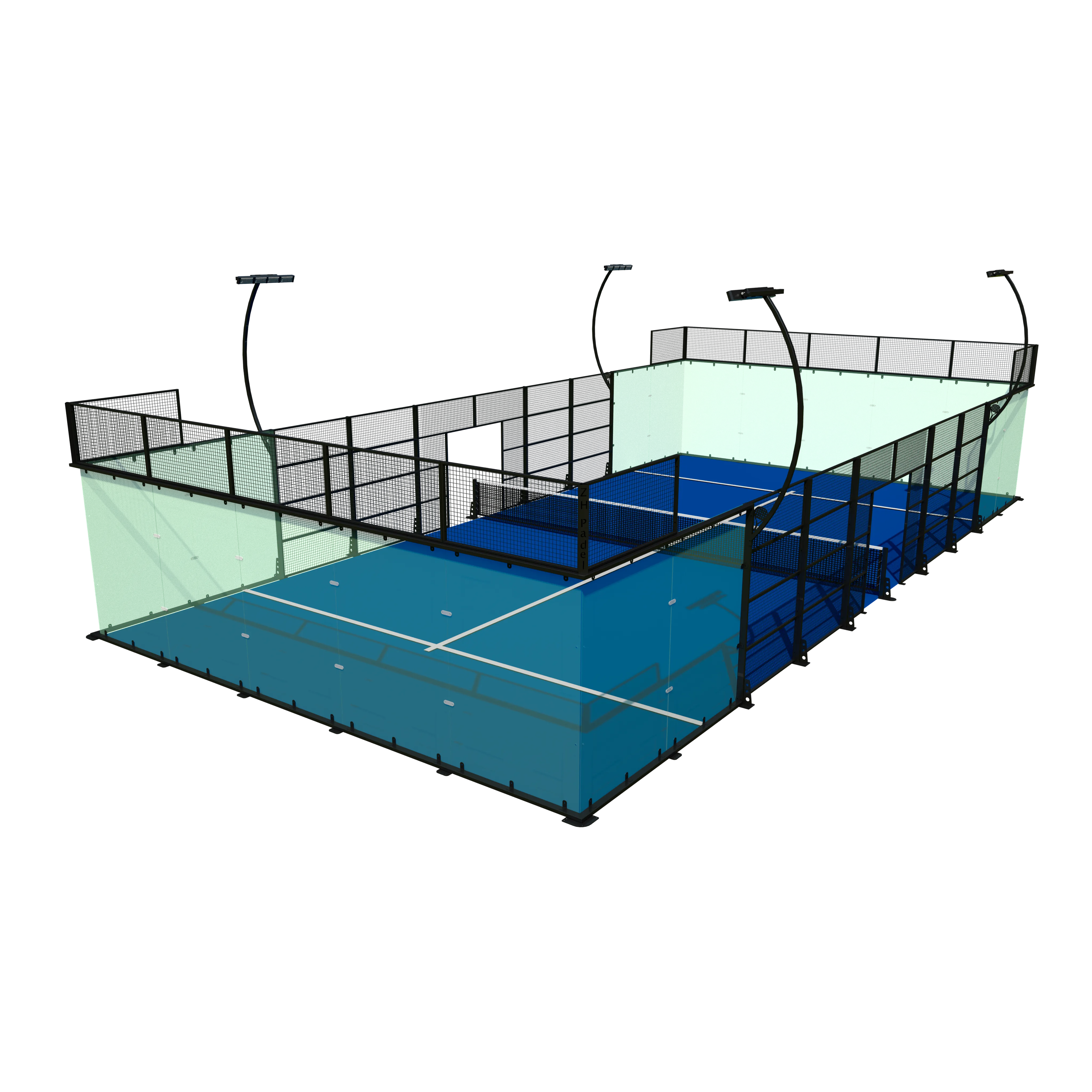 SUPER PANORAMIC padel court model